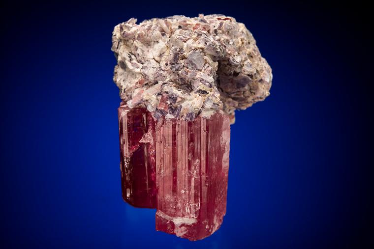 ELBAITE with LEPIDOLITE
